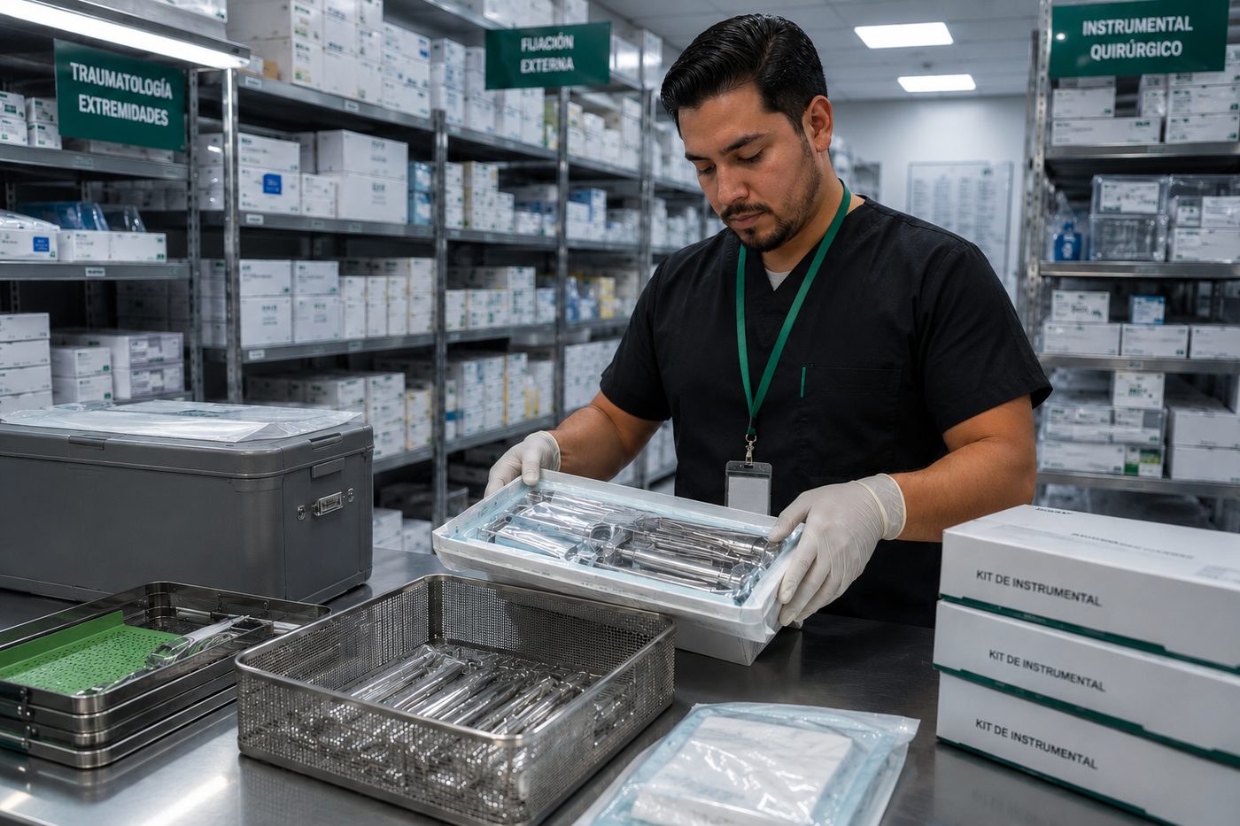 Control de inventario y logística — BR Suministros Médicos